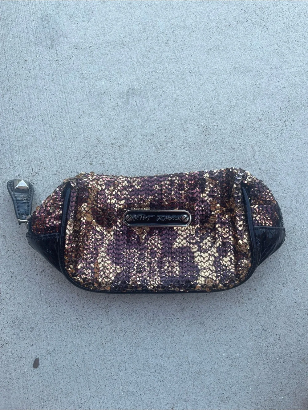 Betsey Johnson Sequined handbag